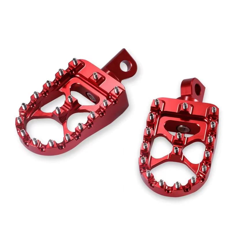 Modified non-slip pedal aluminum alloy enlarged pedal 10MM universal Harley off-road motorcycle pedal accessories 3