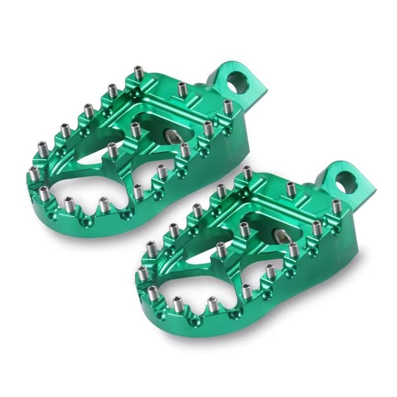 Modified non-slip pedal aluminum alloy enlarged pedal 10MM universal Harley off-road motorcycle pedal accessories 6