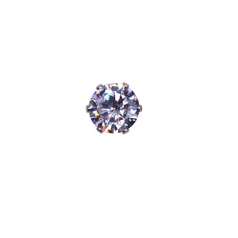No piercing magnetic ear bone clip zircon magnetic ear bone nail for men explosive cochlear nail magnet stone cochlear nail for women wholesale 6