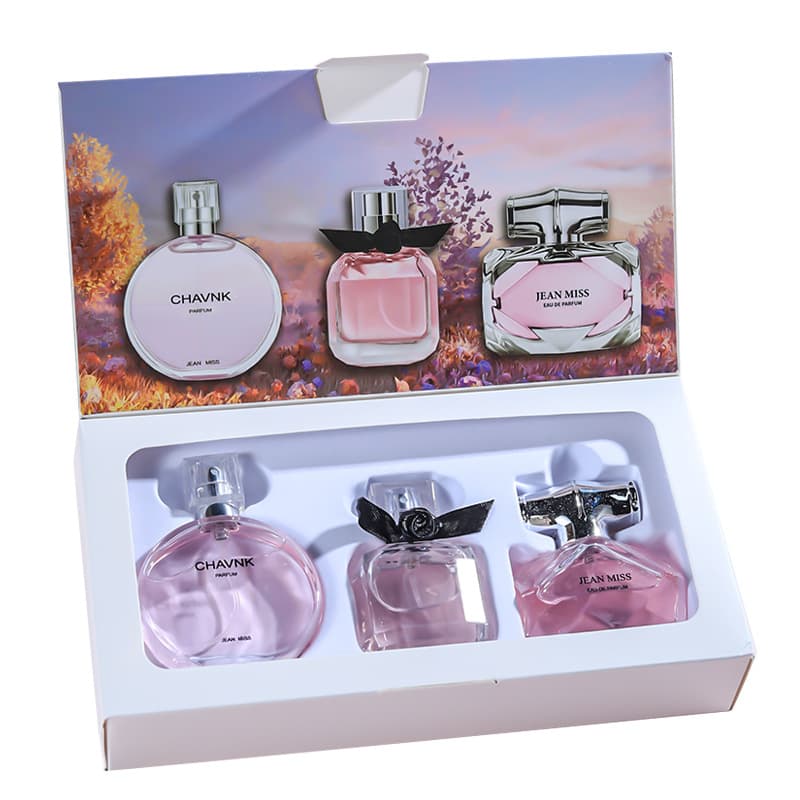 Xiaocheng Yixiang Women's Perfume Set Xinyu Three-piece Perfume Long-lasting Women's Coco Encounter Reversal Gift Box 6