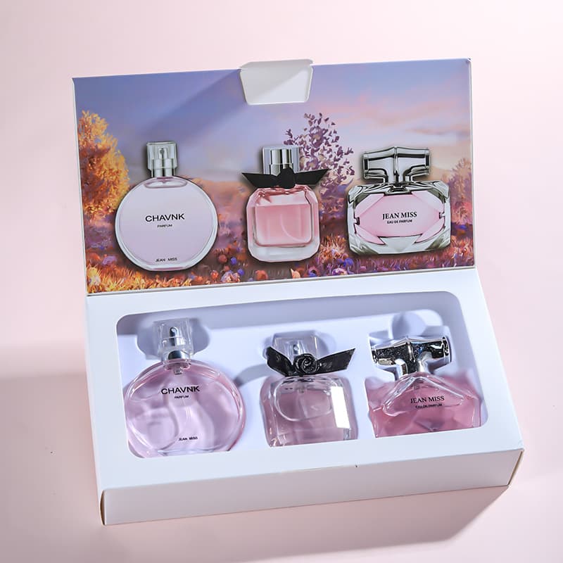 Xiaocheng Yixiang Women's Perfume Set Xinyu Three-piece Perfume Long-lasting Women's Coco Encounter Reversal Gift Box 7