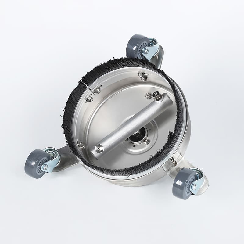 Stainless steel high-pressure cleaning machine, circular pavement scrubber, mobile floor scrubber, floor scrubber 5