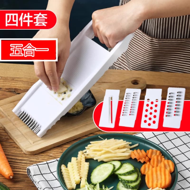 Potato shred artifact grating slicer household multifunctional kitchen vegetable cutter shredder grater cutting board 2