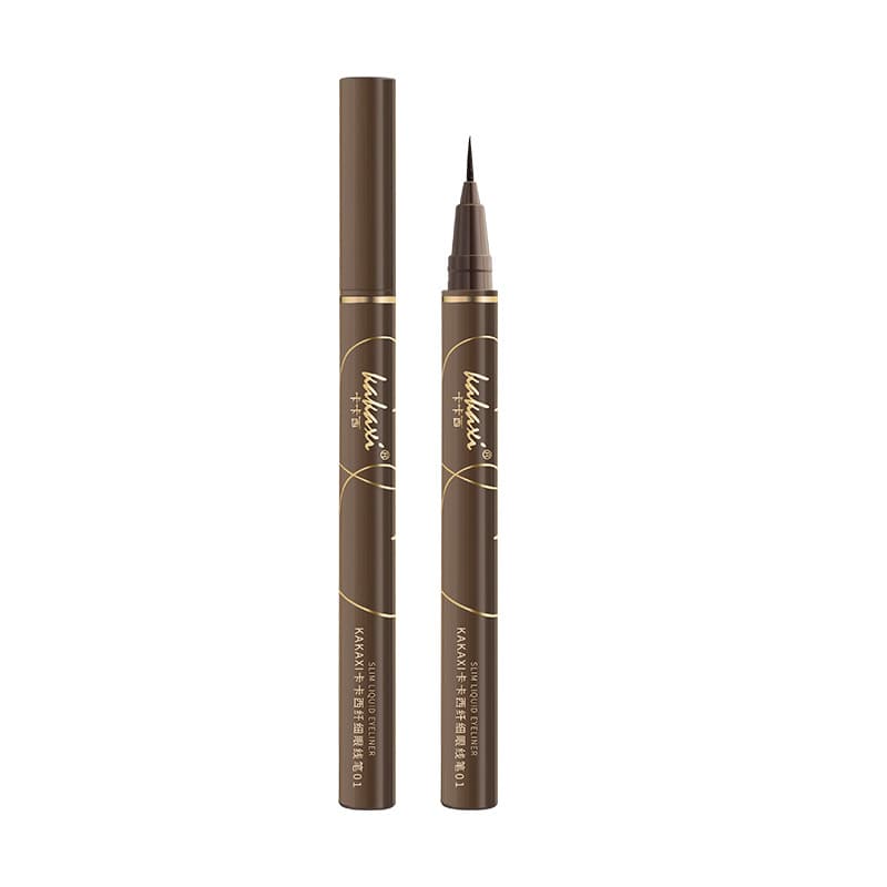 UBUB slim liquid silkworm pen waterproof quick-drying brown non-smudged liquid eyeliner pen eye makeup eyeliner manufacturer 5