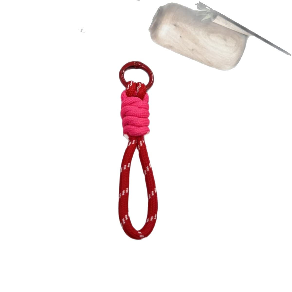 Lanyard keychain colorful short color block knotted braid exquisite storage trend fashion 6
