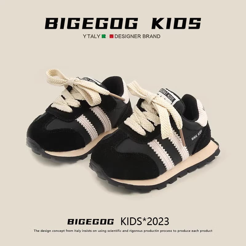 Baby sneakers 2024 autumn and winter new baby soft-soled children's shoes toddler shoes boys' cotton shoes girls' shoes 3