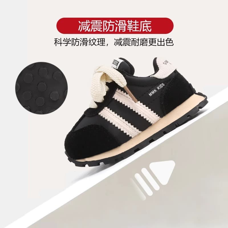 Baby sneakers 2024 autumn and winter new baby soft-soled children's shoes toddler shoes boys' cotton shoes girls' shoes 4
