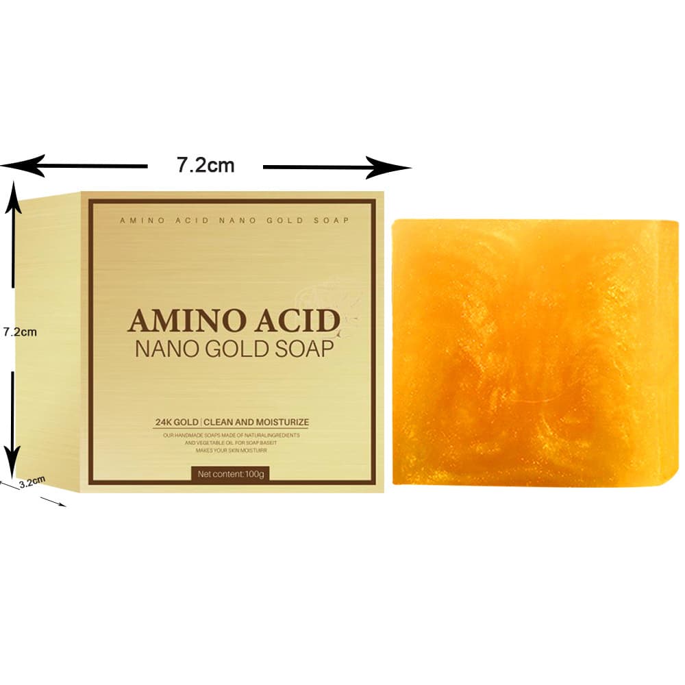 Douyin's same beauty gold soap cleansing makeup remover soap men's and women's cleansing rich gold bath soap can be shipped on behalf of others 8