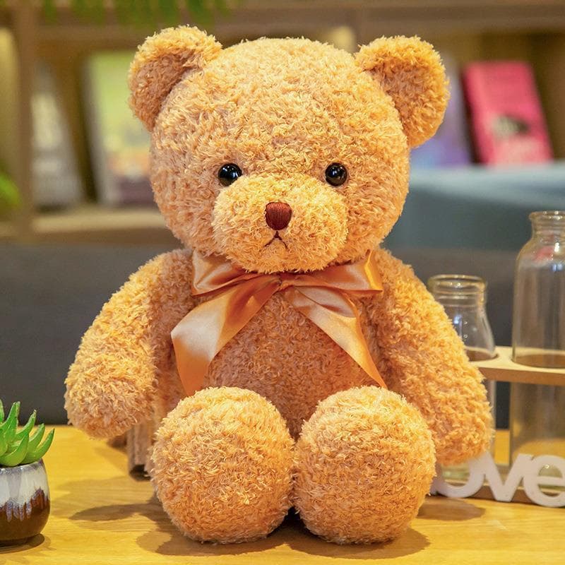 Christmas bear couple gift I LOVE YOU love confession Teddy brown bear plush toy doll 7