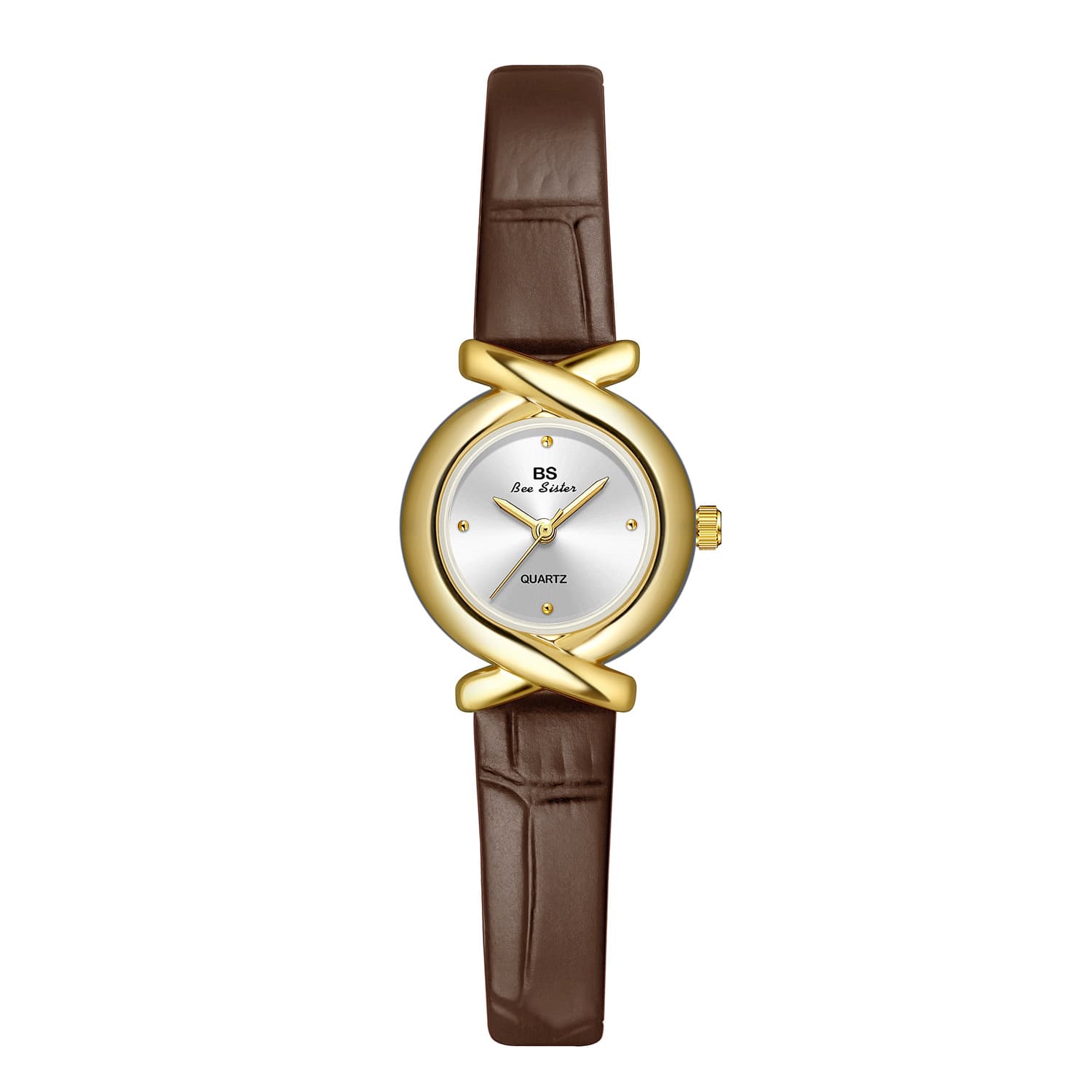 BS retro hot-selling factory direct sales foreign trade Japanese and Korean retro gifts light luxury genuine leather temperament women's watch FA1786 belt 8