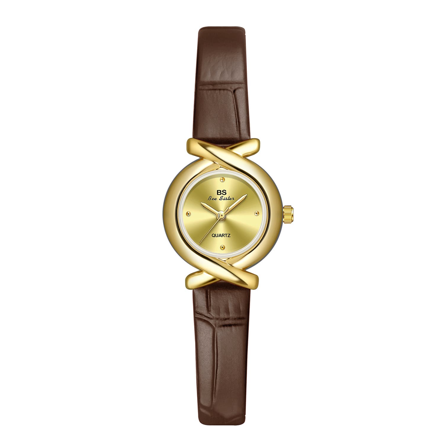 BS retro hot-selling factory direct sales foreign trade Japanese and Korean retro gifts light luxury genuine leather temperament women's watch FA1786 belt 9