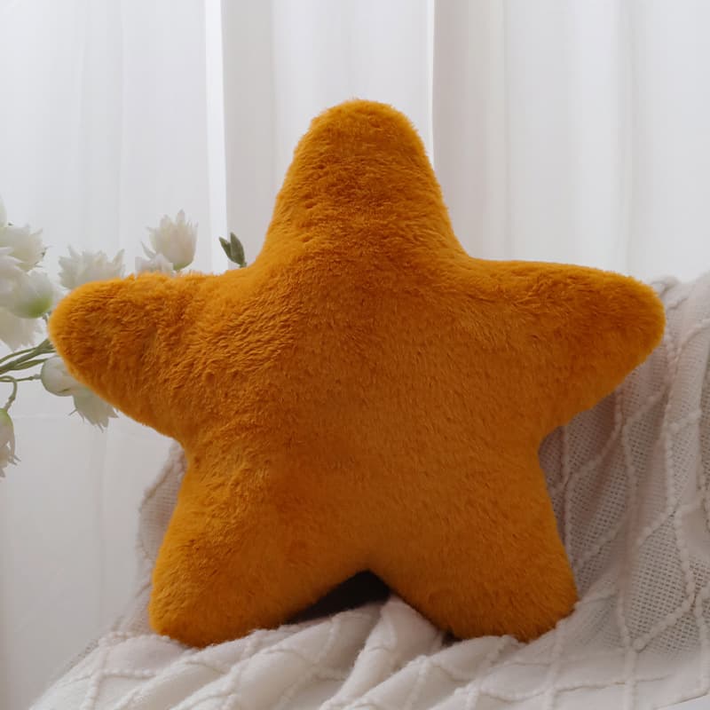 Star pillows bay window tatami bedroom floor ins special-shaped chair cushion carpet chair back bay window decoration 1