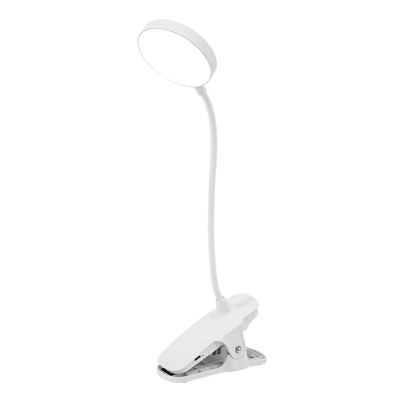 LED eye protection clip table lamp dormitory study lamp rechargeable night light student special bedside reading lamp bright enough 6