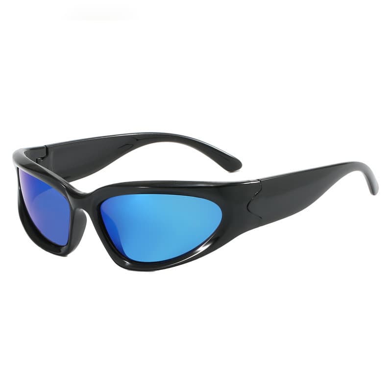Sunglasses for men for driving, high-end anti-UV and anti-glare sunglasses, European and American steampunk sunglasses 7