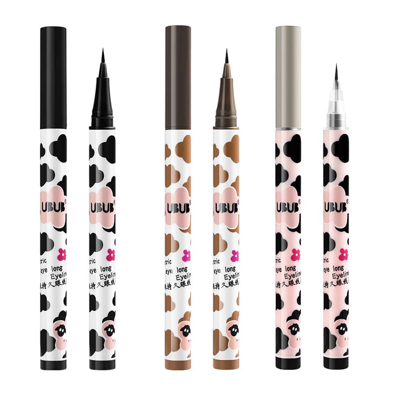 Electric eyeliner is waterproof, sweat-proof, quick-drying, natural and long-lasting, not easy to smudge or come off, liquid silkworm shadow pen 6