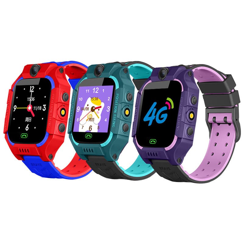 Foreign trade hot model Z6 children's waterproof multi-function touch GPS positioning 4G video call Q19 smart phone watch 6