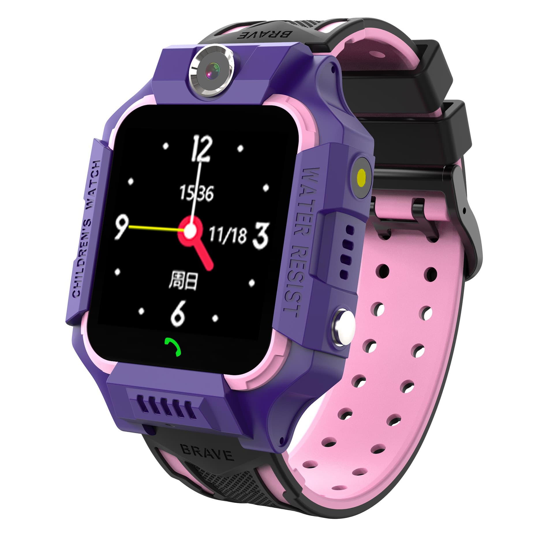 Foreign trade hot model Z6 children's waterproof multi-function touch GPS positioning 4G video call Q19 smart phone watch 8