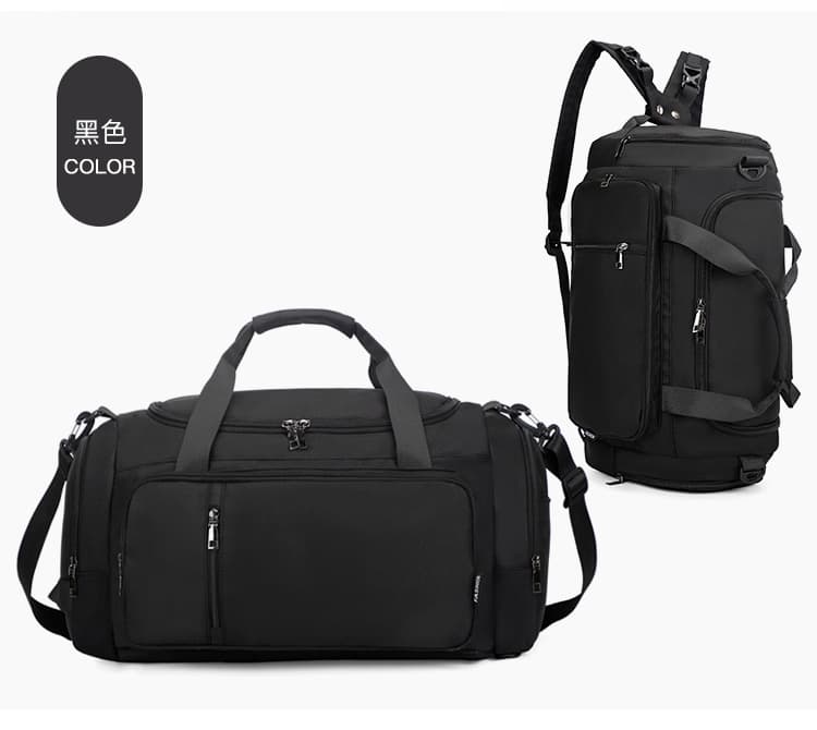 Travel bag large capacity single and double shoulder detachable backpack fitness yoga storage bag business trip luggage bag sports handheld 7