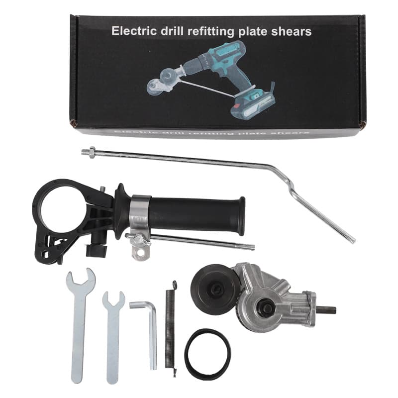 Yalike cross-border hand electric drill shear metal plate cutting artifact electric drill modified metal shears electric drill accessories tools 6