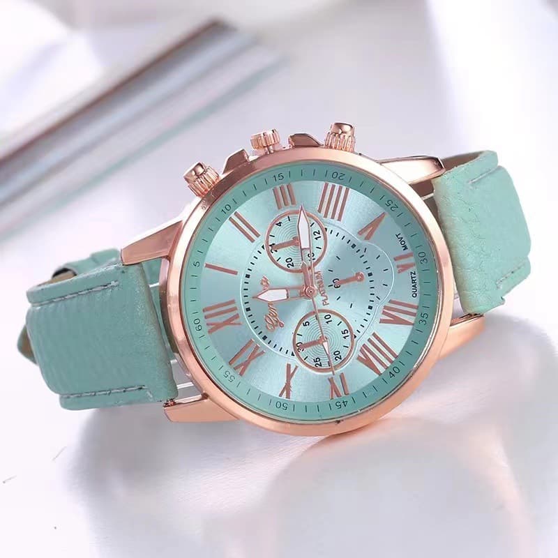 Women's Belt Watch Watch Geneva Quartz Watch Women's Women's Watch Scale Men's Fashion Quartz Watch Cross-Border 5