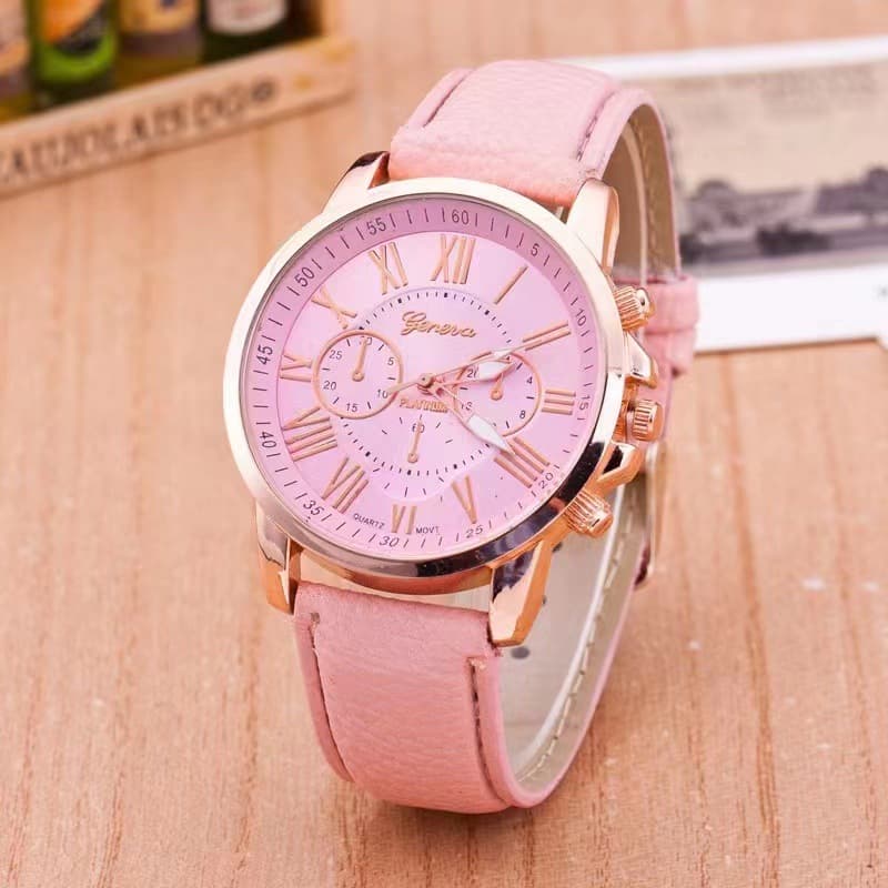 Women's Belt Watch Watch Geneva Quartz Watch Women's Women's Watch Scale Men's Fashion Quartz Watch Cross-Border 1