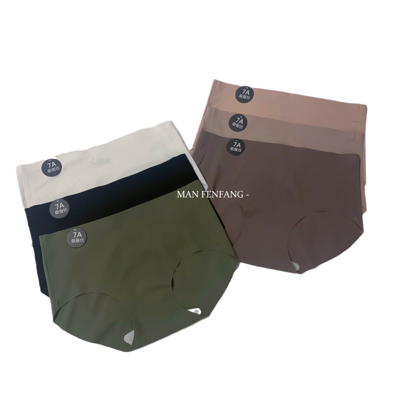 Seamless chao comfortable *7A mulberry silk ice silk seamless underwear women's low-waist sexy yoga sports briefs 6