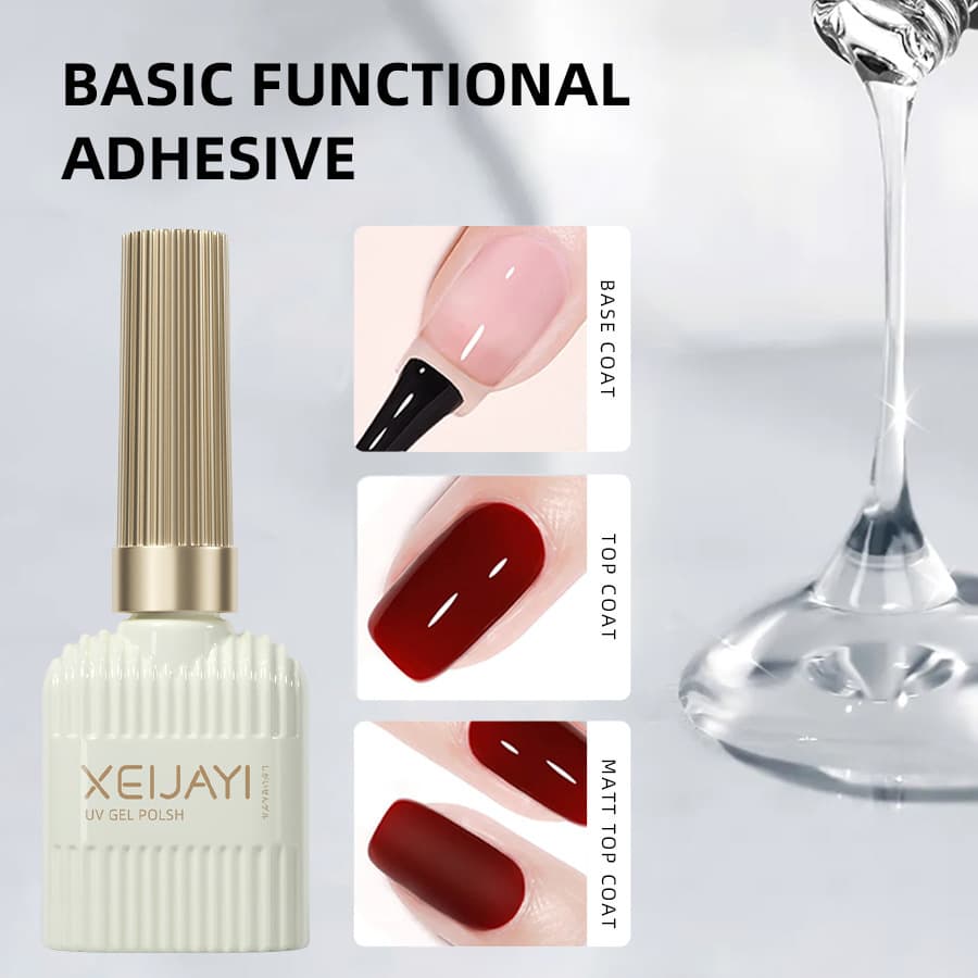 Nail base glue sealer frosted sealer basic nail polish glue frosted long-lasting functional glue nail salon exclusive cross-border 1