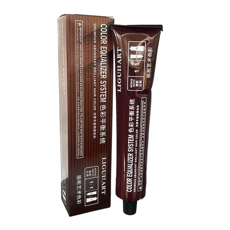 Hair color hair dye Li cabinet single dye cream Li cabinet hair dye hair salon wholesale use black mint rice brown batik 6