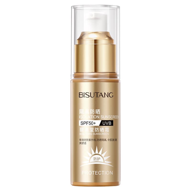 Bisutang Sunscreen Cream SPF50+ Facial UV Protection Body Isolation Cream Refreshing and Moisturizing Sunscreen Summer for Men and Women 6