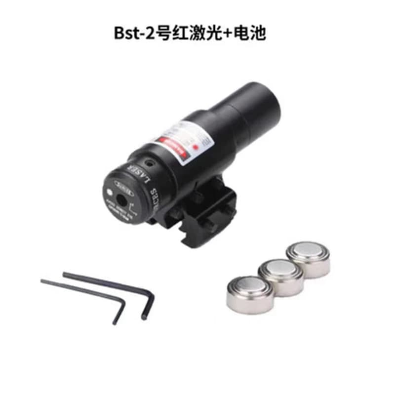 Tactical mini infrared sight laser pointer aiming up, down, left and right adjustable outdoor pointer aiming red laser 6
