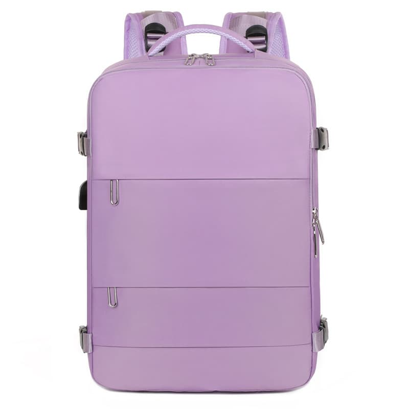 New men's and women's backpacks, large-capacity carry-on travel bags, multi-layer double zipper casual backpacks, laptop bags 9