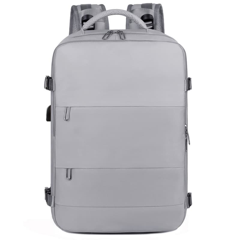 New men's and women's backpacks, large-capacity carry-on travel bags, multi-layer double zipper casual backpacks, laptop bags 10