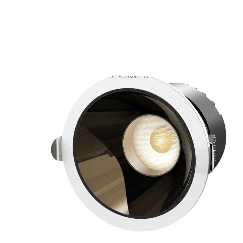 Hill full spectrum spotlight embedded deep anti-glare living room without main light 2024 downlight 75mm Zhongshan lamp 6