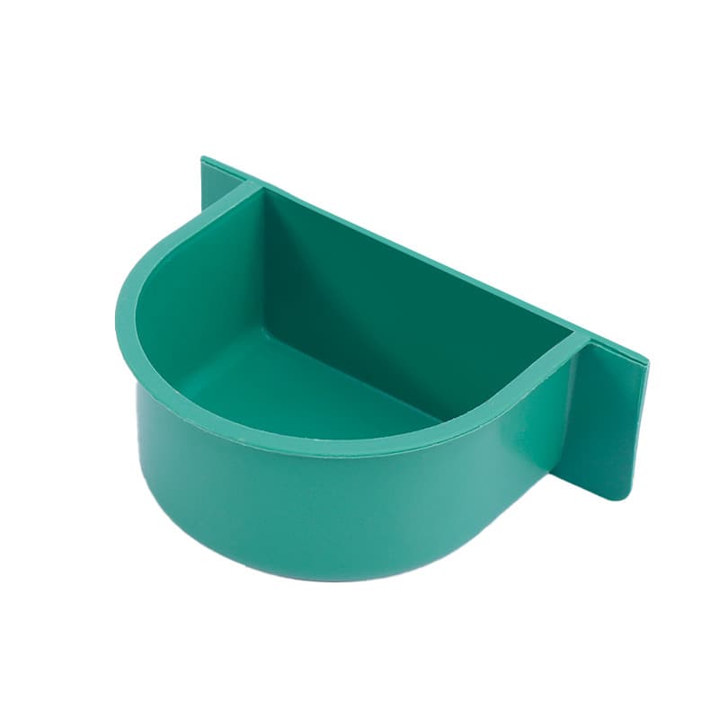 Hanging parrot bird cage in the starling food box, semi-circular food bowl, bird bowl, trough feeder, water box, bird cage accessories, bird supplies 6