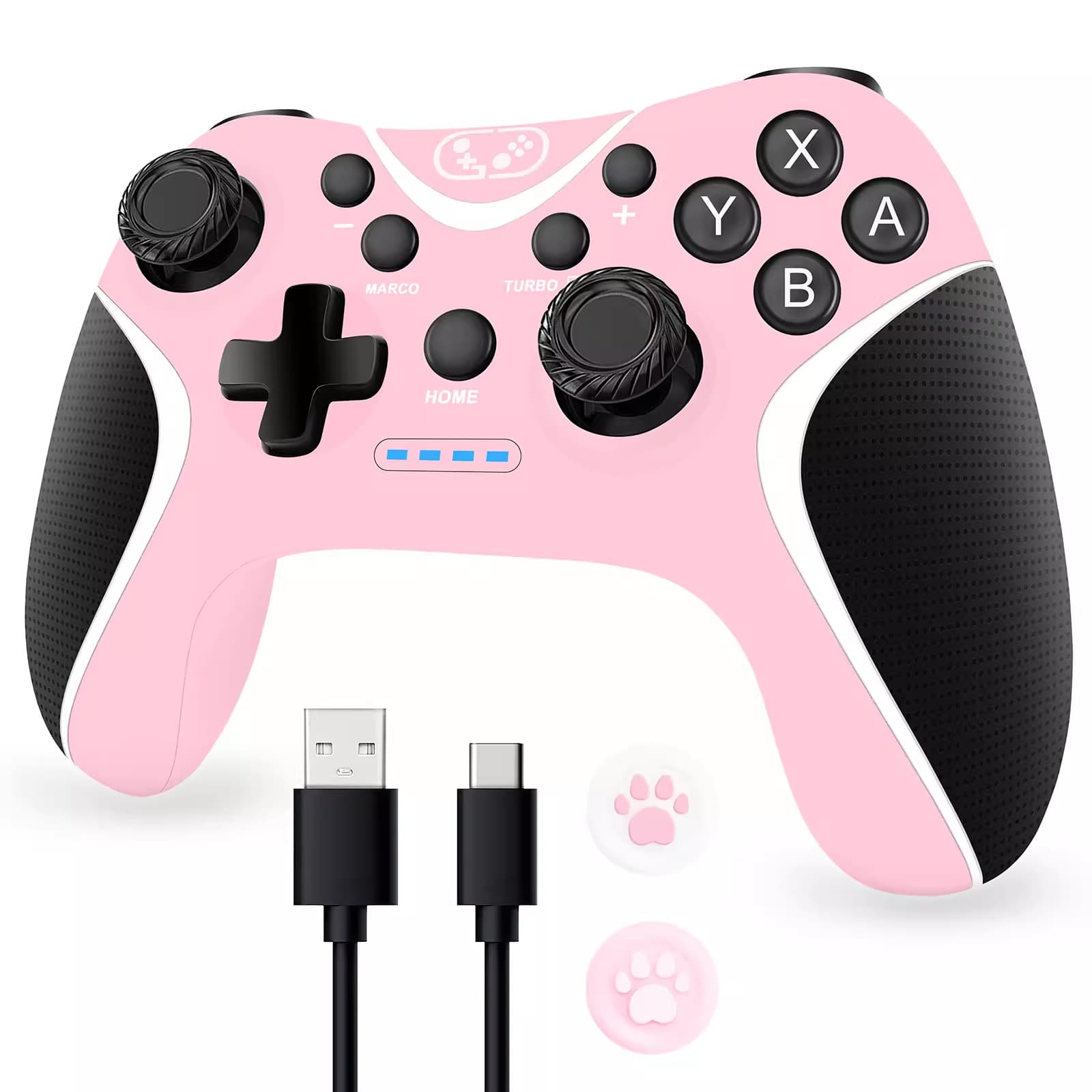 SWITCH game controller NS wireless controller custom back key programming burst Bluetooth wireless controller 7