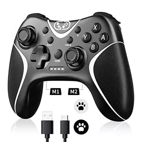 SWITCH game controller NS wireless controller custom back key programming burst Bluetooth wireless controller 9