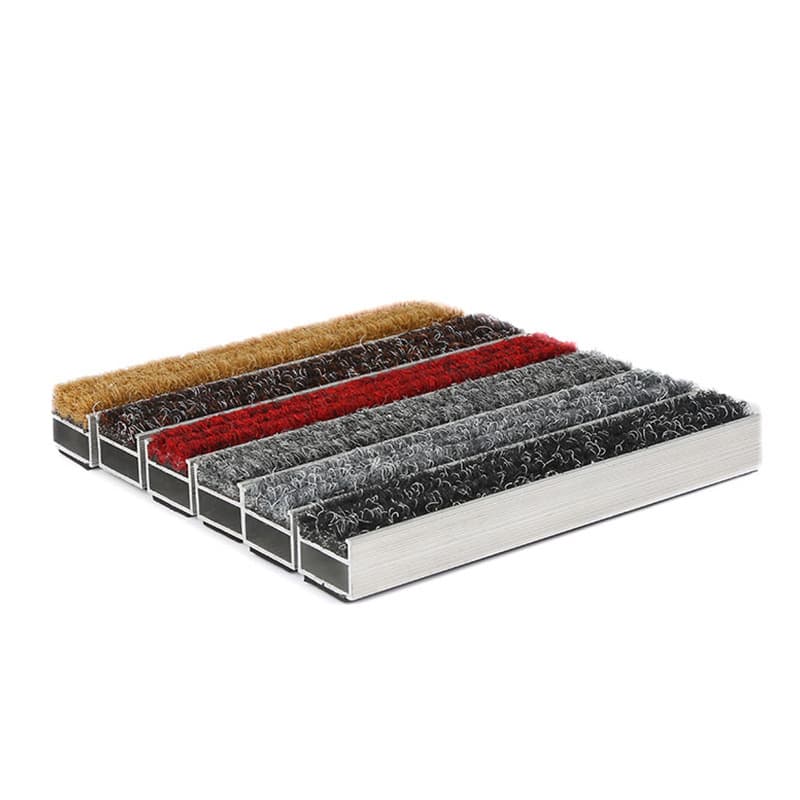 Floor mats, dust-proof and silent, hotel shopping mall entrance tiles, embedded carpets, foot mats, direct tiles, LOGO engineering customization 5
