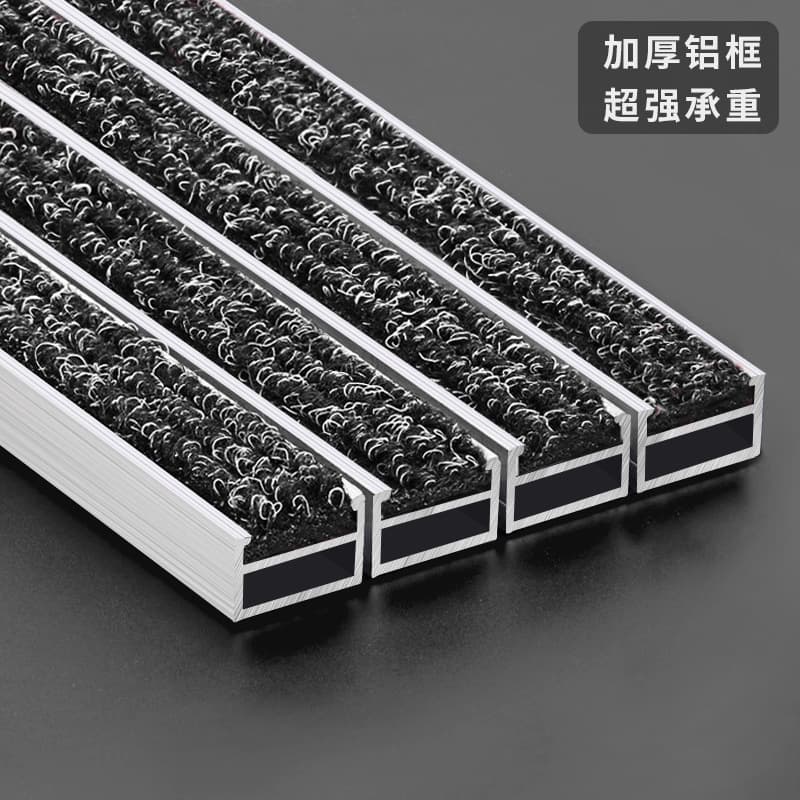 Floor mats, dust-proof and silent, hotel shopping mall entrance tiles, embedded carpets, foot mats, direct tiles, LOGO engineering customization 7
