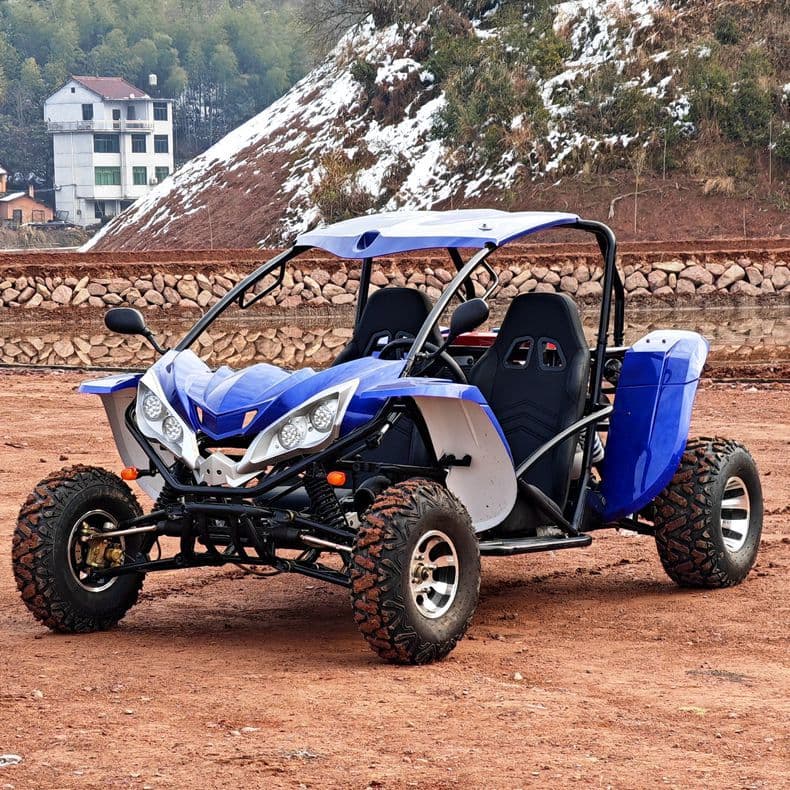 All-terrain electric four-wheel ATV adult double mountain off-road motorcycle venue scenic gasoline kart 4