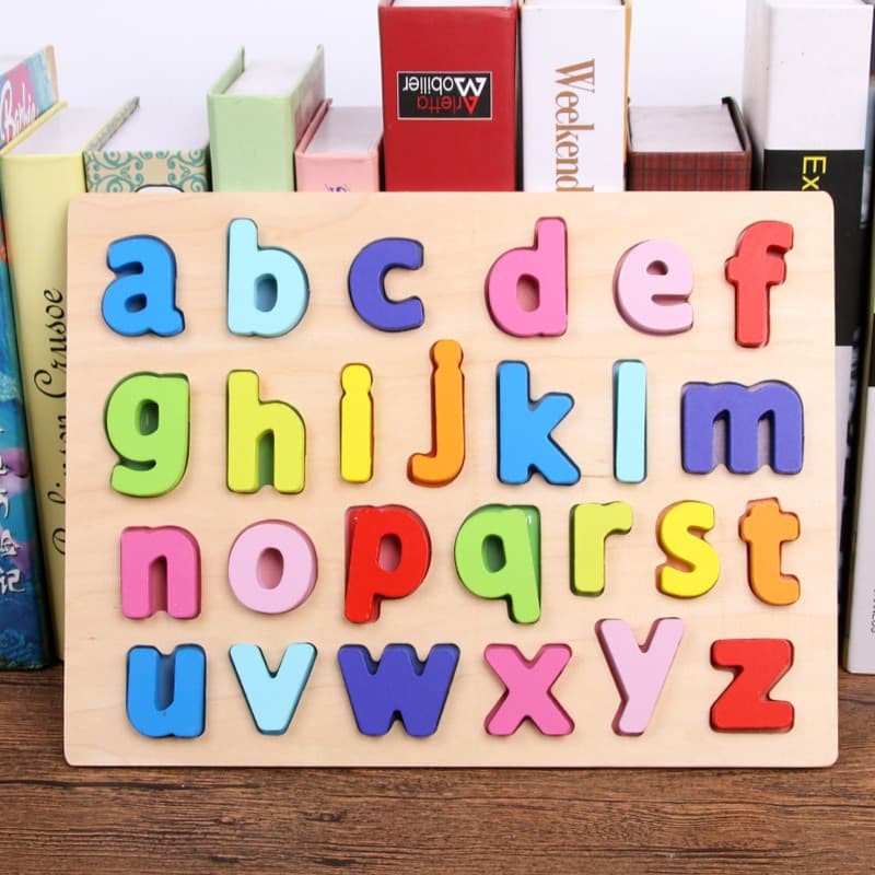 Educational children's toys alphabet magnetic stickers primary school word spelling English teaching aids small toys wholesale 7