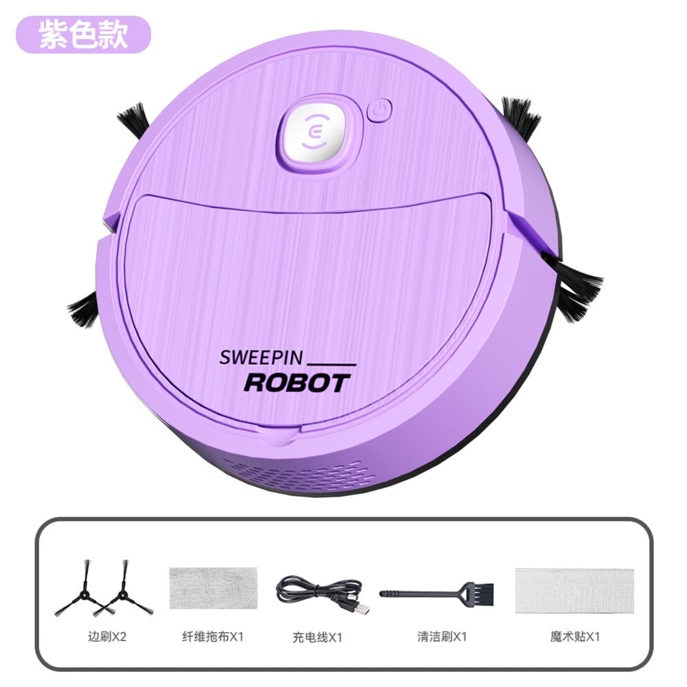 Household Mini Sweeping Robot Wholesale Multifunctional Household Cleaning Vacuuming Sweeping and Mopping All-in-one Machine 7
