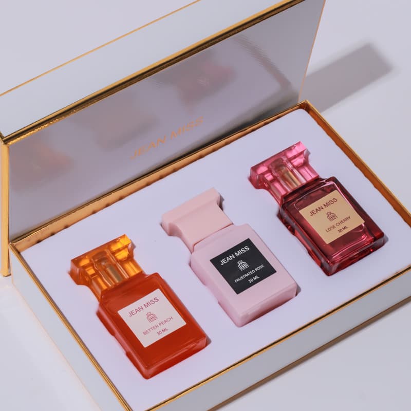 Cross-border popular women's perfume gift box long-lasting true me encounter wild blue men's Vietnamese perfume set wholesale 4