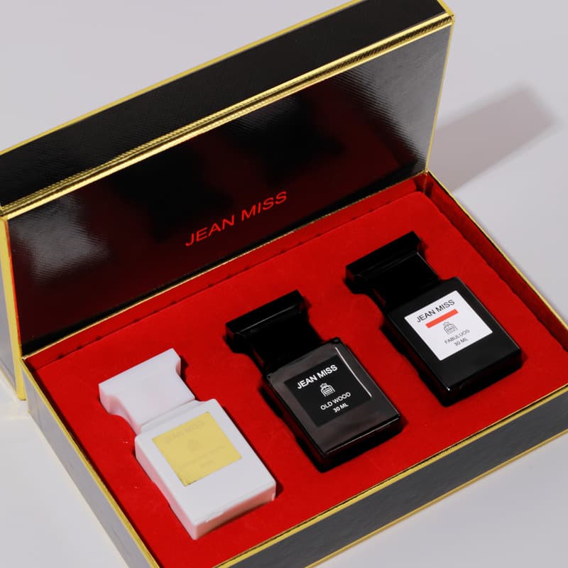 Cross-border popular women's perfume gift box long-lasting true me encounter wild blue men's Vietnamese perfume set wholesale 6
