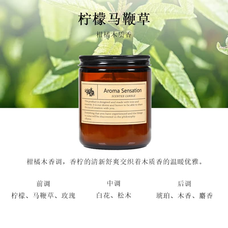 Aromatherapy candle 200g filled candle cup handmade soy wax aromatherapy diy birthday fragrance fragrance companion gift 9