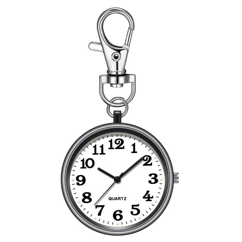 Special watch for civil servants postgraduate entrance examination female student silent pointer male mini keychain simple nurse watch 9