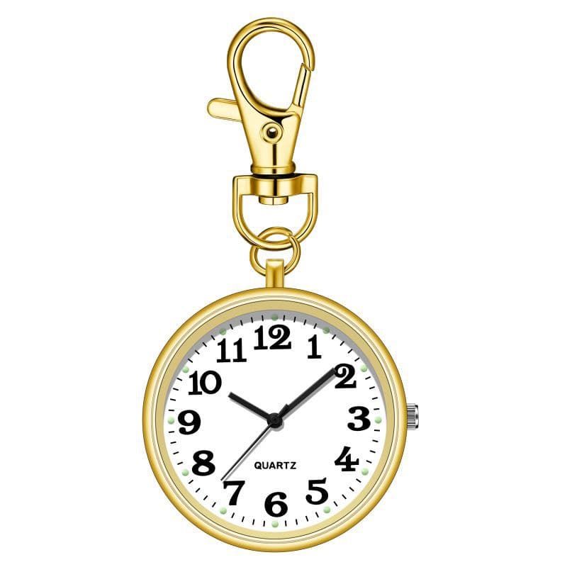 Special watch for civil servants postgraduate entrance examination female student silent pointer male mini keychain simple nurse watch 1
