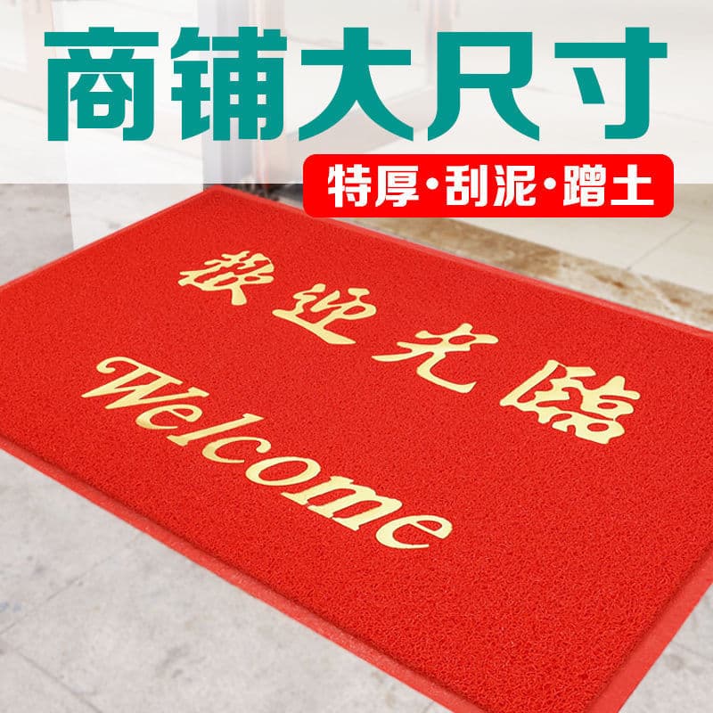Door mat entrance and exit safe door mat carpet entry hotel hotel welcome to anti-slip household floor mats 1