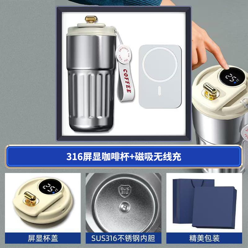 Business gift set, coffee cup, souvenir gift for customers, creative and practical gift, event gift, customized logo 10