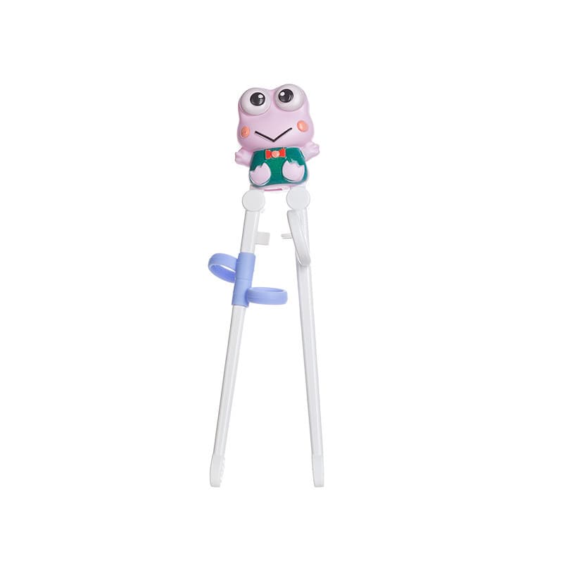 Children learning chopsticks baby eating training chopsticks baby feeding auxiliary correction cartoon learning chopsticks manufacturer wholesale 6