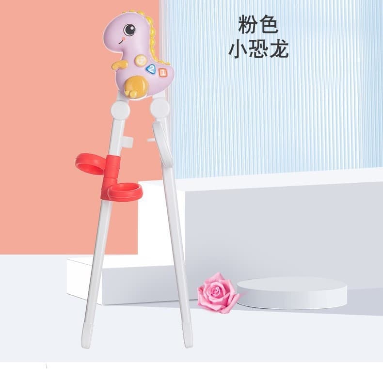 Children learning chopsticks baby eating training chopsticks baby feeding auxiliary correction cartoon learning chopsticks manufacturer wholesale 10
